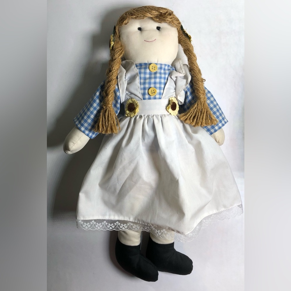 Vintage 1970s 17" Rag Doll